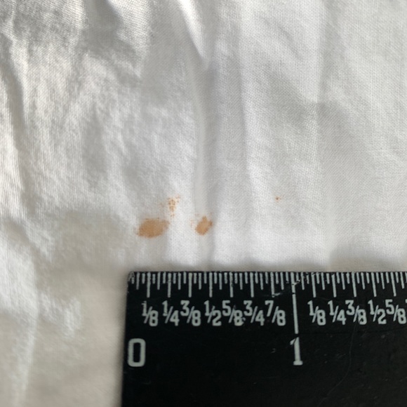 *Flaws* Ikea TIDLOSA 100% Cotton Elastic Dust Ruffle Bed Skirt, Size Adjustable? - Picture 4 of 9